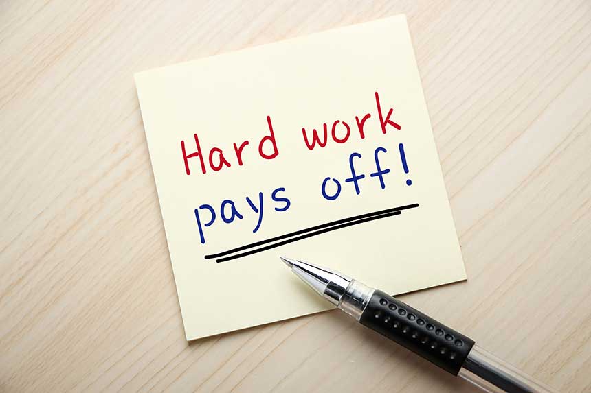 hard work